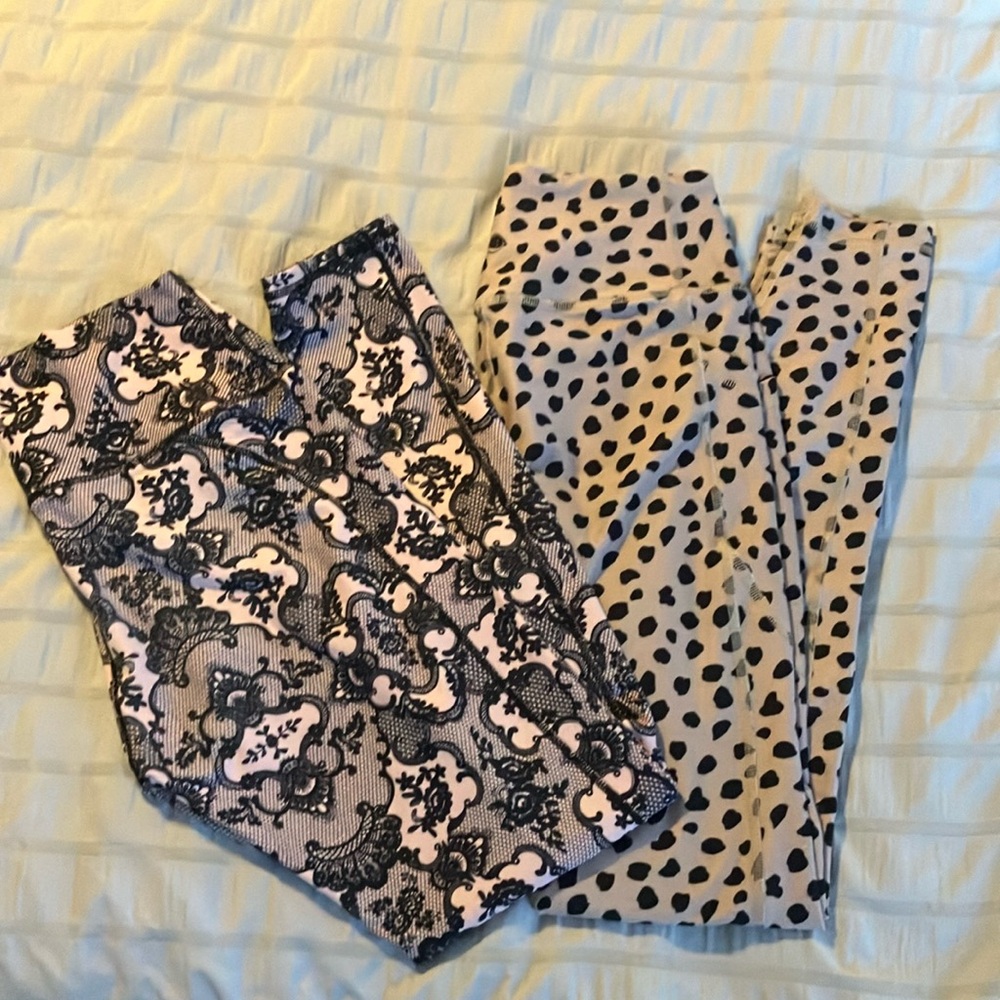 Patterned Leggings Set